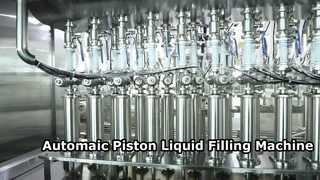 एग्रोकेमिकल / चेन्मिकल / उर्वरक के लिए 50-1000 मिलीलीटर स्वचालित पिस्टन भरने की मशीन