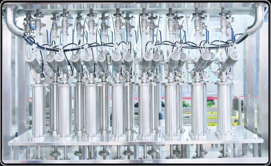 उच्च चिपचिपापन पिस्टन भराव मशीन पेस्ट करें पानी इमल्शन चिपचिपा तरल भरने की मशीन