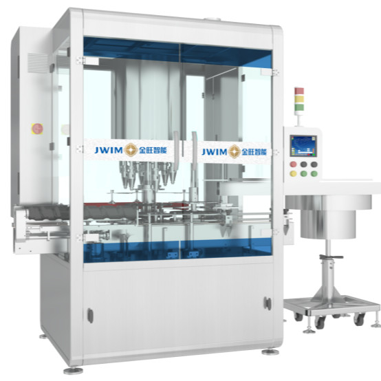 एफएक्स-8एएस हाई स्पीड पिक एंड प्लेस 8 हेड ऑटोमैटिक कैपिंग मशीन 4.0KW 100ml-1L