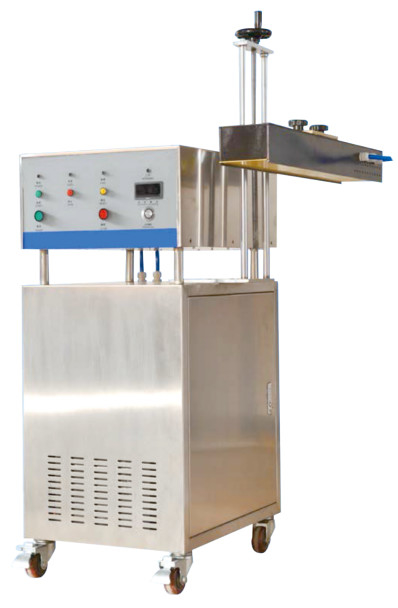 10-200 बीपीएम बीआईएस प्रकार एल्यूमीनियम पन्नी सीलिंग मशीन 220V 50Hz 4KW